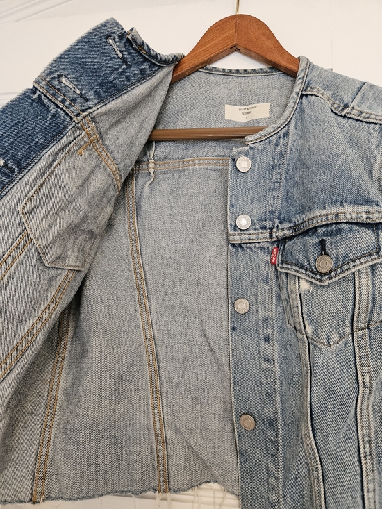 Levi's Jackets & Blazers - Levi's Light Blue Altered Trucker Jacket
